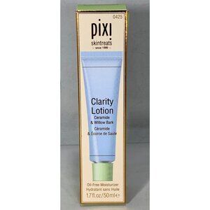 Pixi Clarity Lotion Oil-Free Moisturizer With Ceramide Willow Bark 1.7 Fl Oz NEW